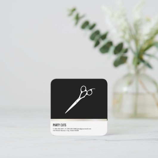 Kapsalon Scharen (Afspraakkaart) Afsprakenkaartje (Staand voorkant)