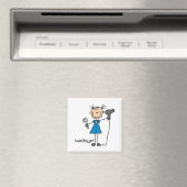 Kapsalon Stickfiguur Magneet (Insitu (Vaatwasser))