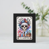 Kapsalon Tarot Kaart Briefkaart (Staand voorkant)