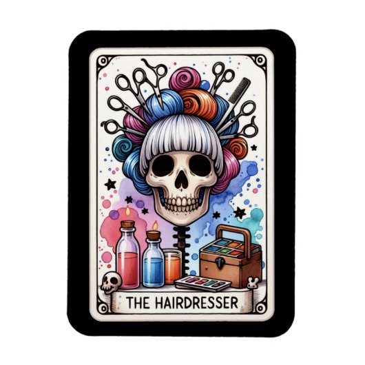 Kapsalon Tarot Kaart Magnet Magneet (Verticaal)