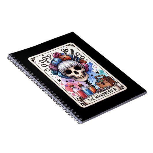 Kapsalon Tarot Kaart Notitieboek (Rechterzijde)