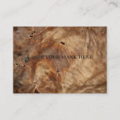 kapsalon visitekaartje (Achterkant)