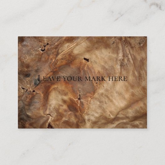 kapsalon visitekaartje (Achterkant)