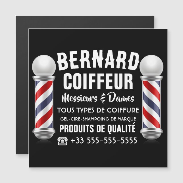 Kapsalondecoratie (Voorkant / Achterkant)