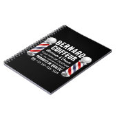 Kapsalondecoratie Notitieboek (Linkerzijde)