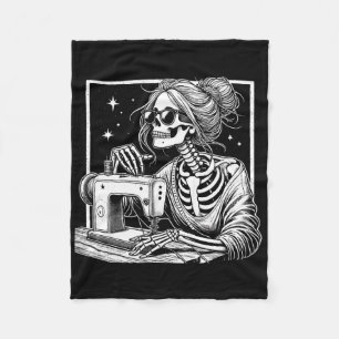 Kapsel Haarskelet Riool Quilter Halloween Naaien D Fleece Deken