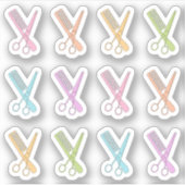 Kapsel Herinnering Kam Schaar Bujo Planner Sticker (Voorkant)