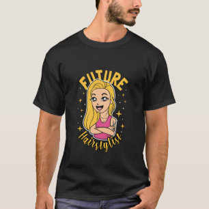 Kapselontwerper voor kapper - Toekomstige kapsels T-shirt
