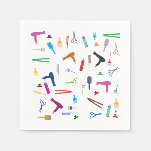 Kapsels gereedschappen 2 servetten (Voorkant)