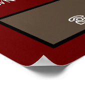 Kapsels, heren kappers Prijslijst Poster (Hoek)