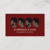 Kapsels, Mannen Visitekaartje (Voorkant)