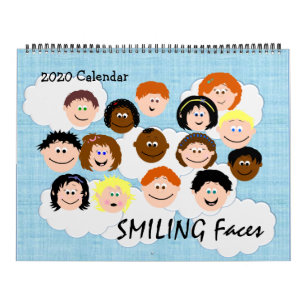 Kapskids-gezichten passen uw eigen graphics aan kalender
