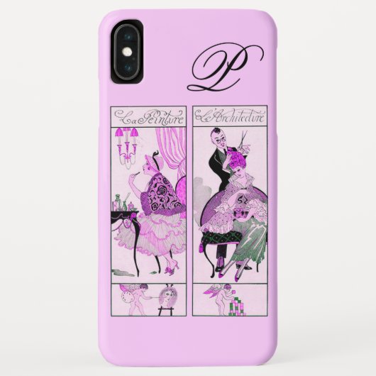 KAPSTER, MODE BEAUTY SALON MAKE-UP ARTIEST Case-Mate iPhone CASE (Achterkant)