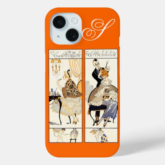 KAPSTER, MODE BEAUTY SALON MAKE-UP ARTIEST Case-Mate iPhone CASE (Achterkant)