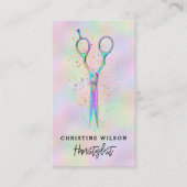 kapster visitekaartje (Voorkant)