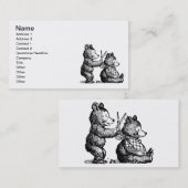 kapster visitekaartje (Voorkant / Achterkant)