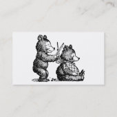 kapster visitekaartje (Achterkant)