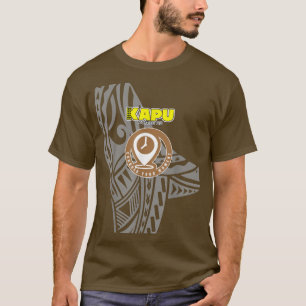 Kapu Coffee Badge Pin Drop T-shirt