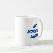 Kapucijnapen Whitewater Rafting Koffiemok (Voorkant rechts)