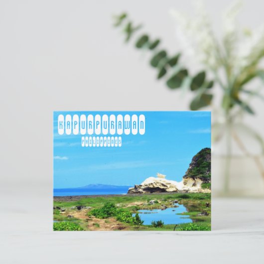 Kapurpurawan Rock Formation Briefkaart (Staand voorkant)