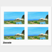 Kapurpuruwan Rock Formation Rechthoekige Sticker (Vel)