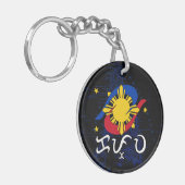 Kapwa (Baybayin schrift) Sleutelhanger (Voorkant Links)