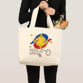 Kapwa (Baybayin script) Grote Tote Bag (Voorkant (product))