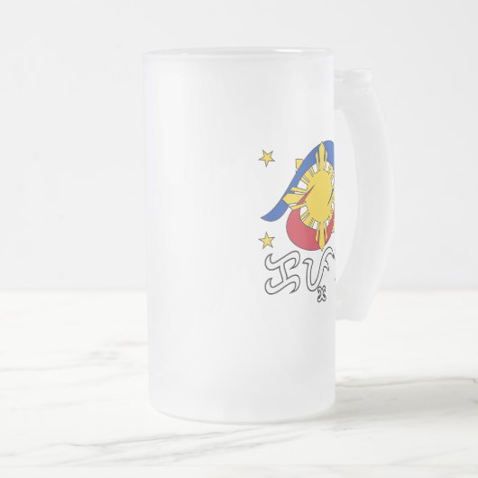 Kapwa (Baybayin script) Matglas Bierpul (Voorkant rechts)