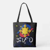 Kapwa (Baybayin script) Tote Bag (Achterkant)
