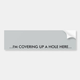 Kar Band-Aid Bumpersticker