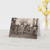 Kar door twee ossen in Mandalay, Birma wordt Kaart (Gele Bloem)