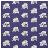 Kar Mechanic Blue Stof (Swatch)