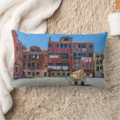 Kar met dozen in Venetië Kussen (Deken)