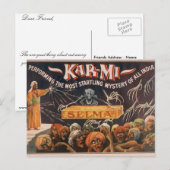 Kar-Mi, 'Selma'  theater Briefkaart (Voorkant / Achterkant)