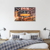 Kar-mi "The most Startling Mystery of All India" Canvas Afdruk (Insitu (Slaapkamer))