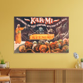 Kar-mi "The most Startling Mystery of All India" Canvas Afdruk (Insitu (Woonkamer))