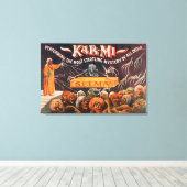 Kar-mi "The most Startling Mystery of All India" Canvas Afdruk (Insitu (Houten vloer))