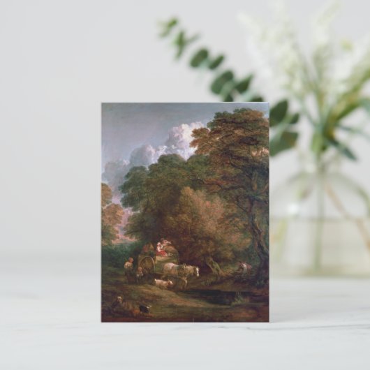 Kar van de Markt van Thomas Gainsborough |The, Briefkaart (Staand voorkant)