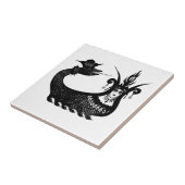 Kara Meran Ceramic Tegel Tegeltje (Zijkant)