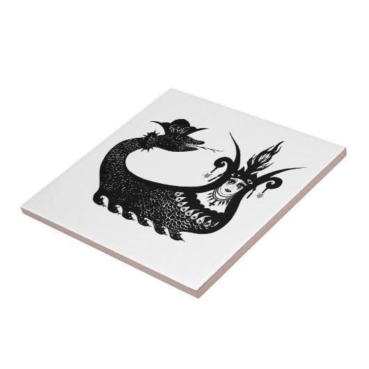 Kara Meran Ceramic Tegel Tegeltje (Zijkant)