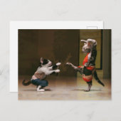 Karaatkatten Briefkaart (Voorkant / Achterkant)