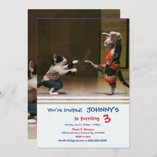 Karaatkatten Kaart (Voorkant / Achterkant)