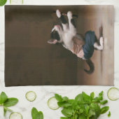 Karaatkatten Theedoek (Gevouwen)