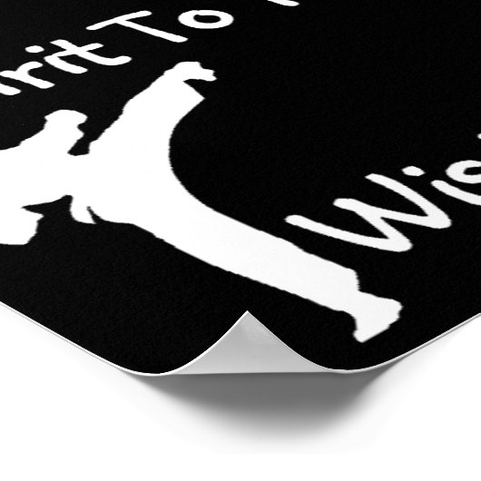 karaatklasse poster (Hoek)