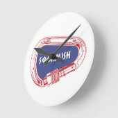 Karabiner Ronde Klok (Hoek)