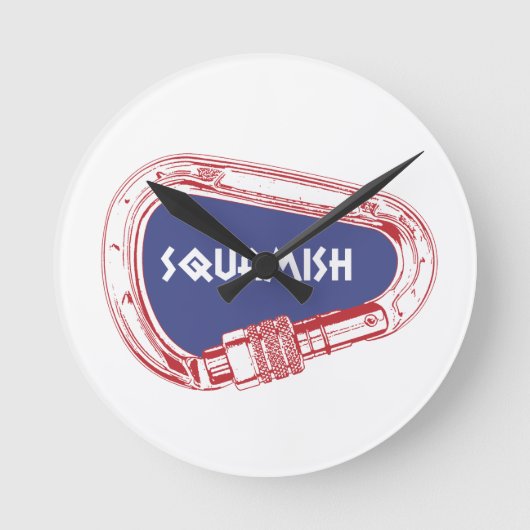 Karabiner Ronde Klok (Voorkant)