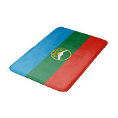 Karachay Cherkessia-vlag Badmat (Gekanteld)