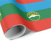 Karachay Cherkessia-vlag Cadeaupapier (Rol Hoek)