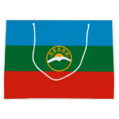 Karachay Cherkessia-vlag Groot Cadeauzakje (Voorkant)