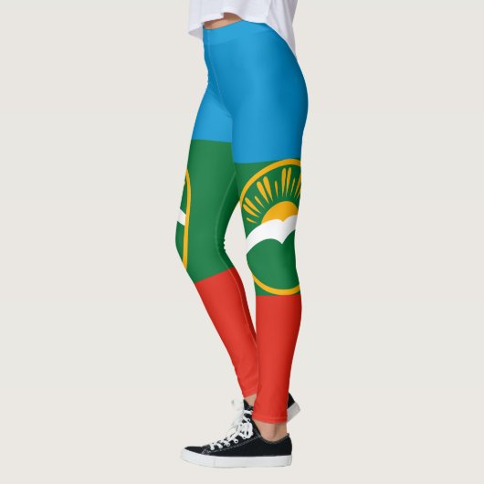 Karachay Cherkessia-vlag Leggings (Links)